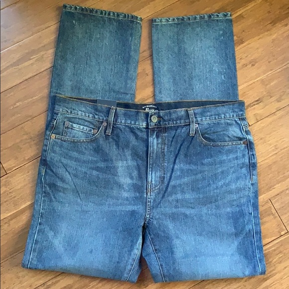 NEW GH BASS CO Mens Straight Blue Jeans sz 36x34 - Picture 3 of 3